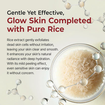 Rice Peel Exfoliating Ampoule Duo with White and Black Rice Extracts