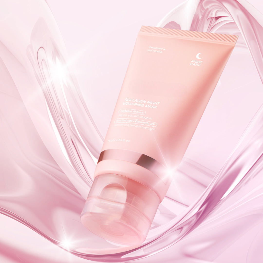 Glass Skin Korean Skincare Set with Collagen, PDRN Peptides & Exosome Treatment